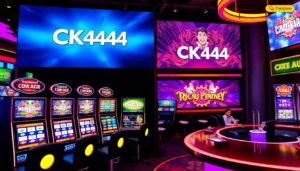 ck 444 gaming platform featuring immersive slots and live casino elements for Bangladeshi players engaging in online entertainment