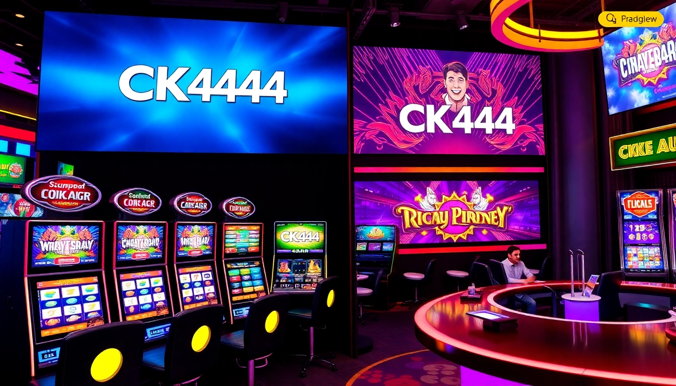 ck 444 gaming platform featuring immersive slots and live casino elements for Bangladeshi players engaging in online entertainment