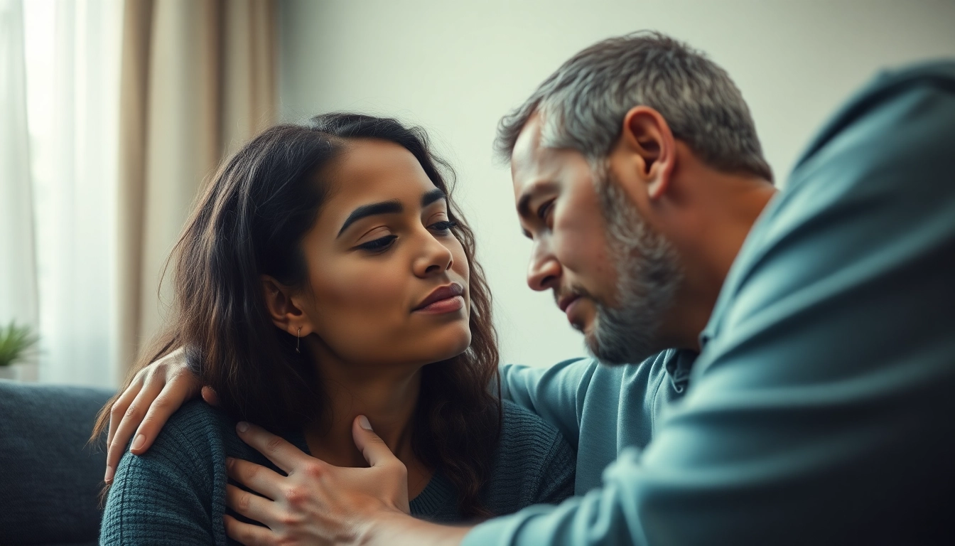 Professionals providing treatment for drug addiction through compassionate therapy and support services in a clinical setting.
