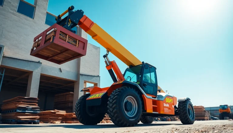 Smart Telehandler rental solutions for construction and industry projects