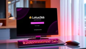 Secure Lotus365 Login portal on a modern device, highlighting a user-friendly, trustworthy interface for online betting and casino access.