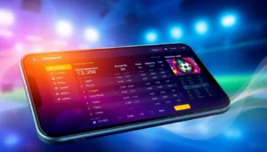 FairPlay live sports betting app interface showing live scores and betting options for active users.