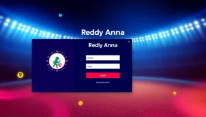 Efficient Reddy Anna Login interface depicting a secure platform for online betting and sports trading users in India.