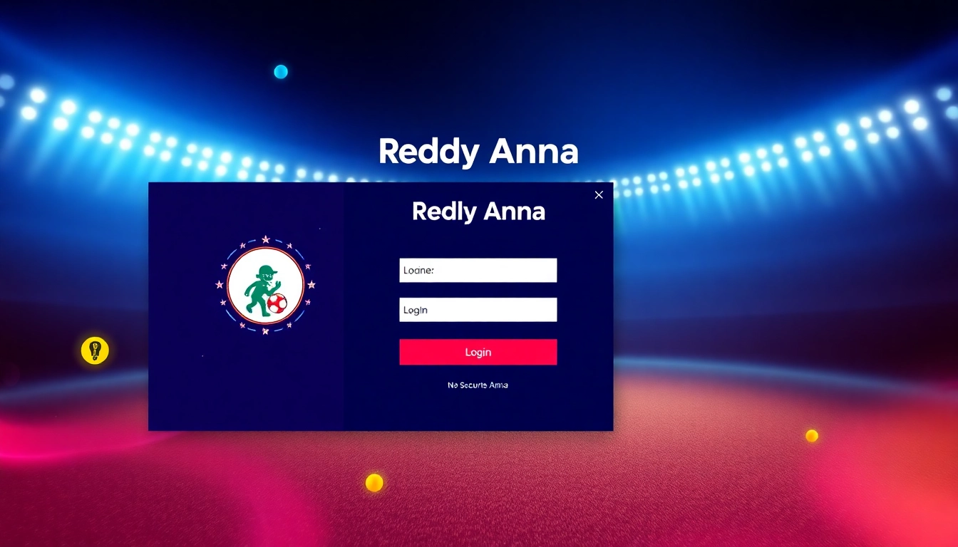 Efficient Reddy Anna Login interface depicting a secure platform for online betting and sports trading users in India.