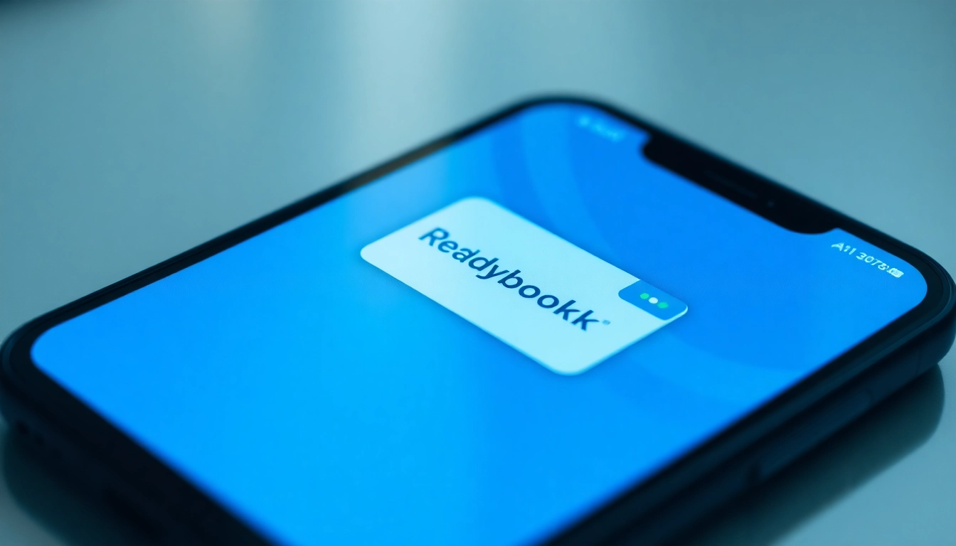 Reddybook ID displayed on smartphone screen, emphasizing quick access and digital verification with a clean, modern look.