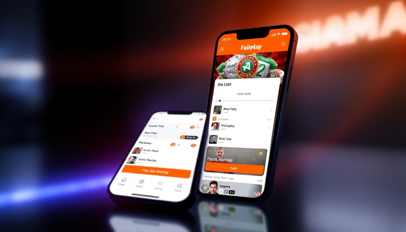 Fairplay app interface displaying login screen and sports betting features for seamless Indian online gaming experience.
