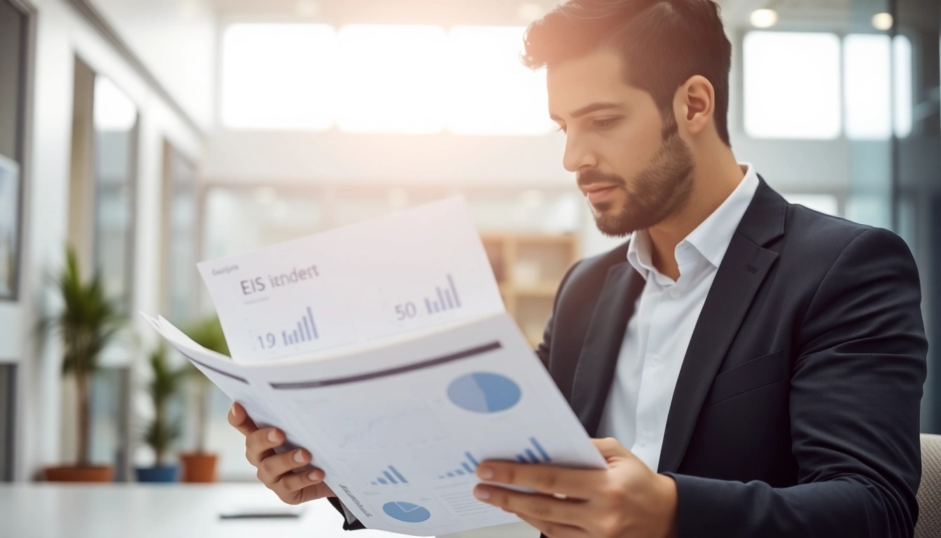 Comprehensive EIS Guide with charts and financial documents for investors' clarity and confidence